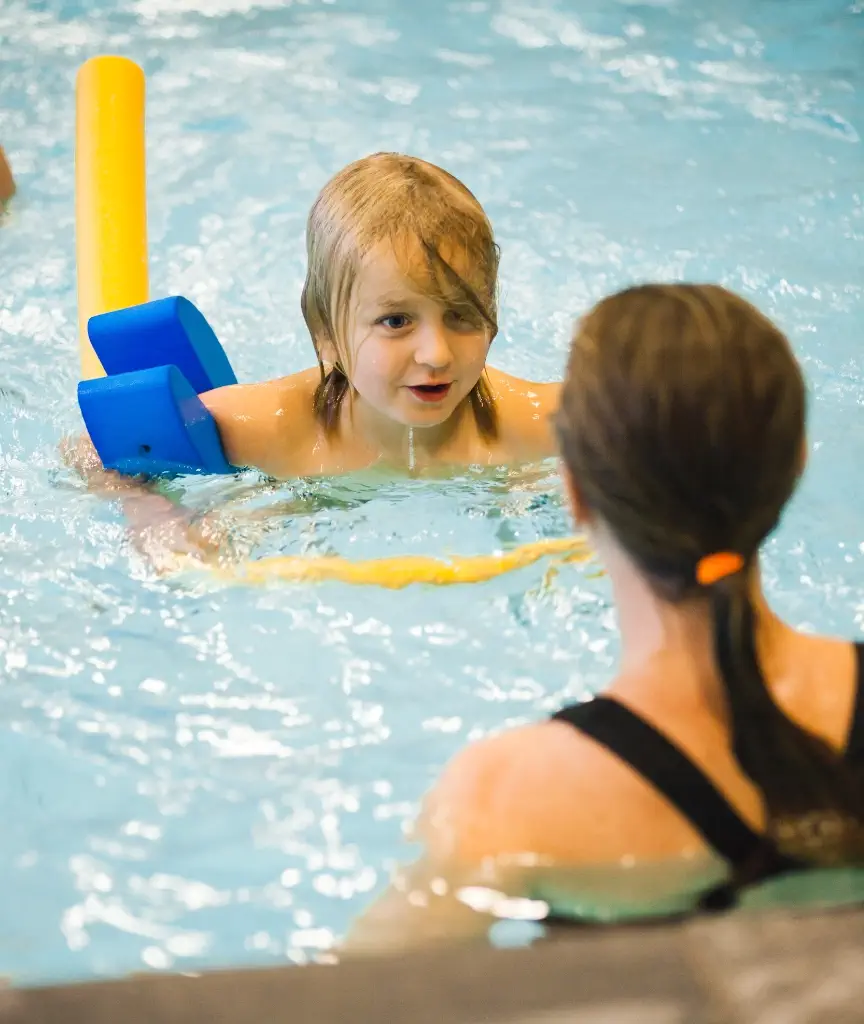 lär ditt barn simma